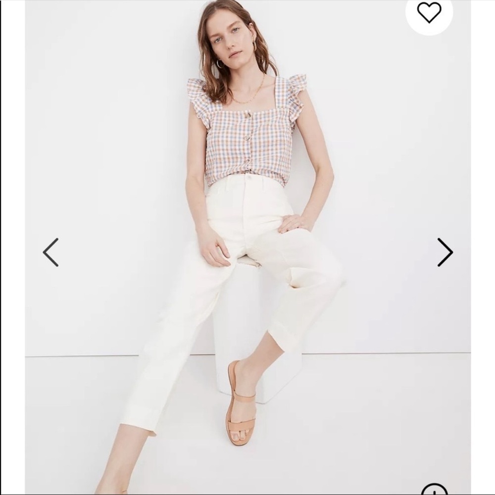 MADEWELL Slim Emmett tapered pant size 25